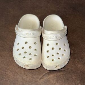 CROCS Kids Classic Clogs - Cream